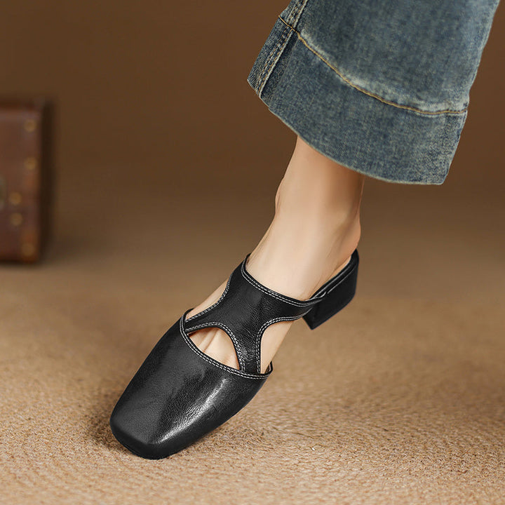 Dessa - Genuine Leather Mules