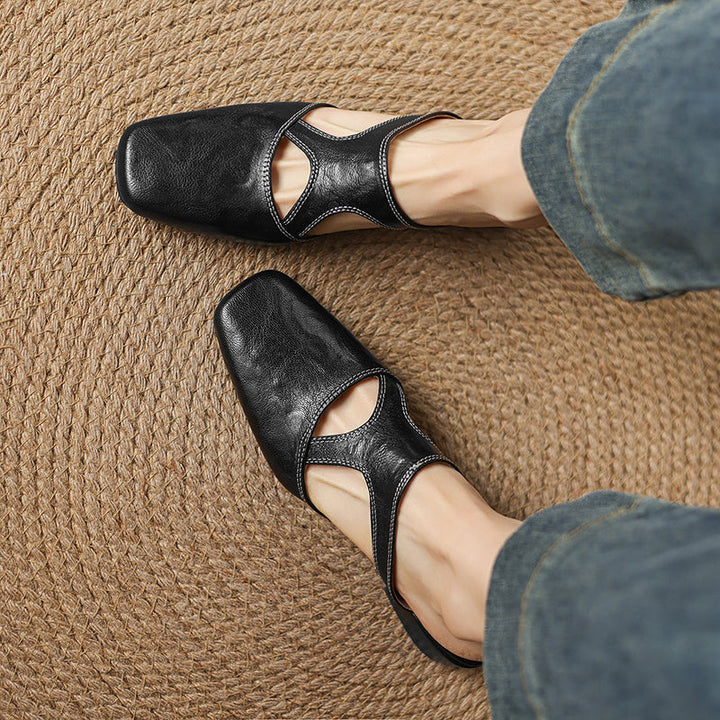 Dessa - Genuine Leather Mules