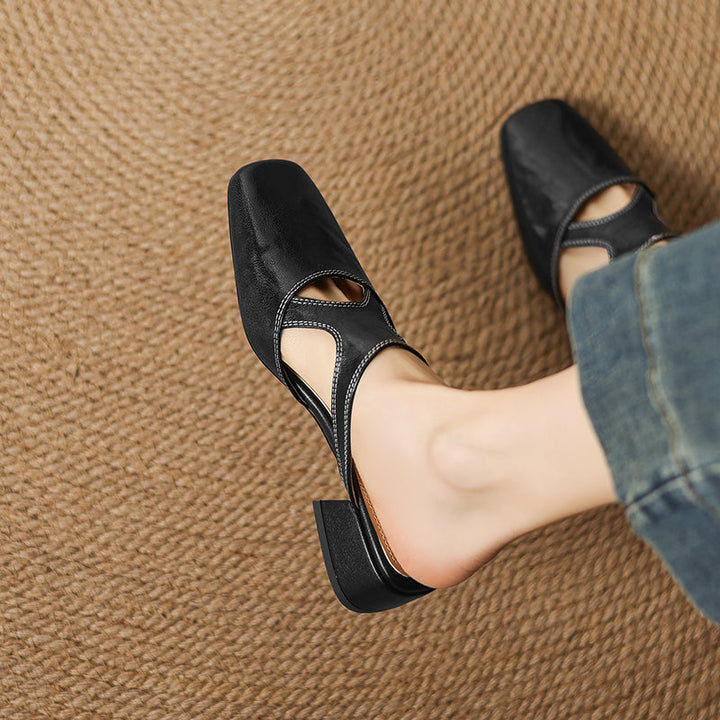 Dessa - Genuine Leather Mules