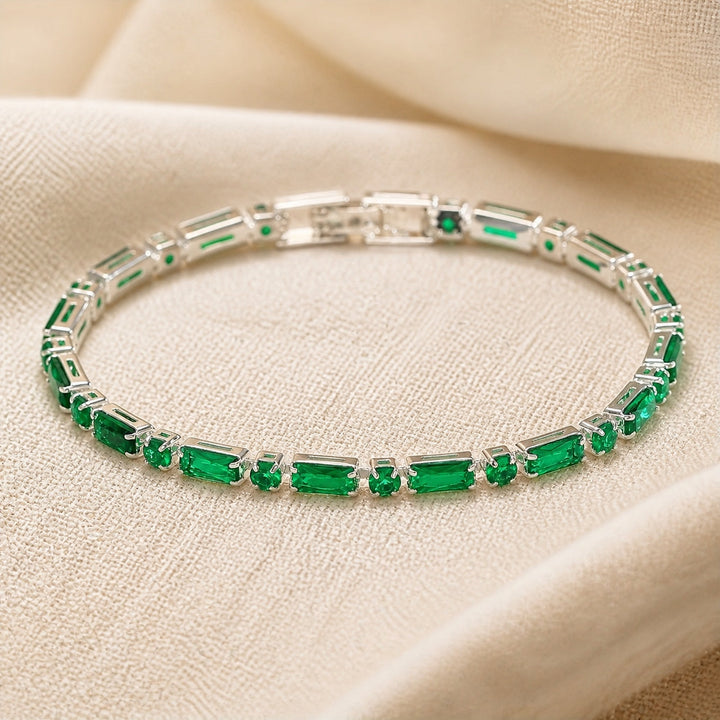 Graceful Zirconia Tennis Bracelet