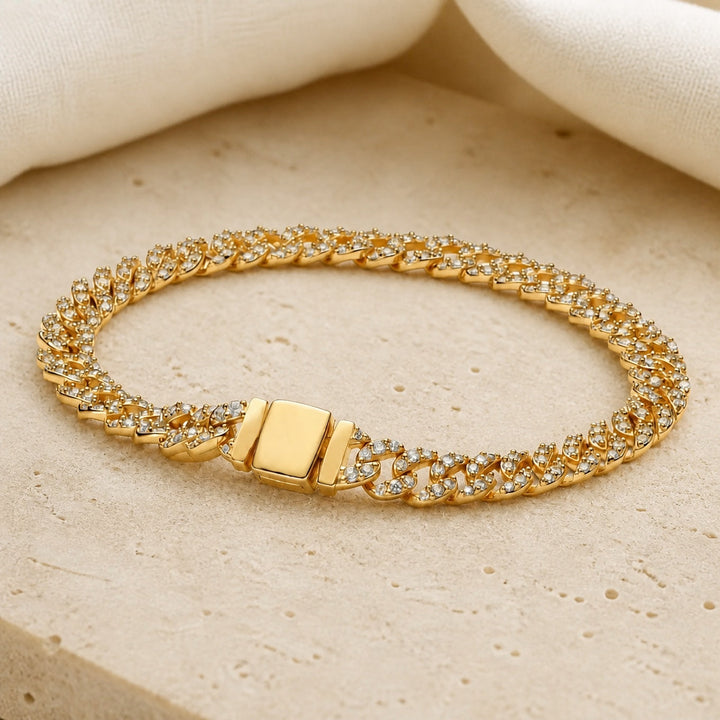 Majestic Paved Cuban Bracelet