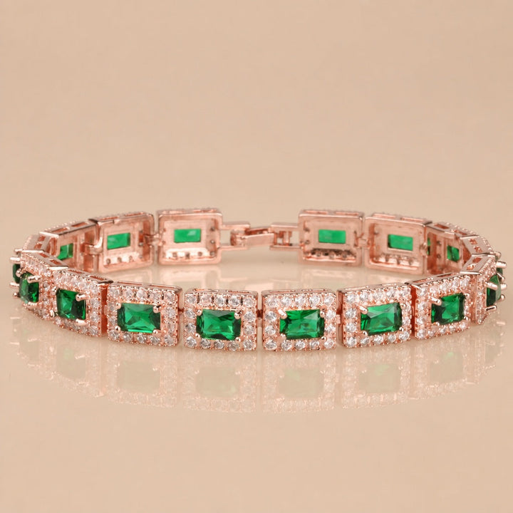 Emerald Green Statement Bracelet