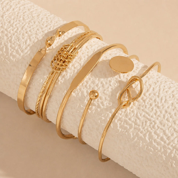 Knotted Elegance Bracelet Set