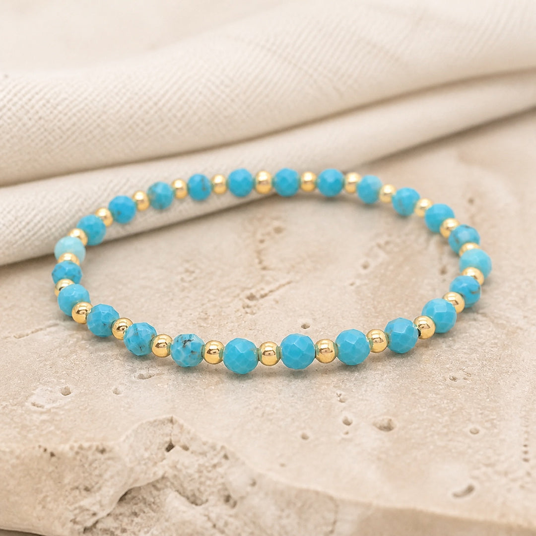 Vintage Turquoise Cross Bracelet