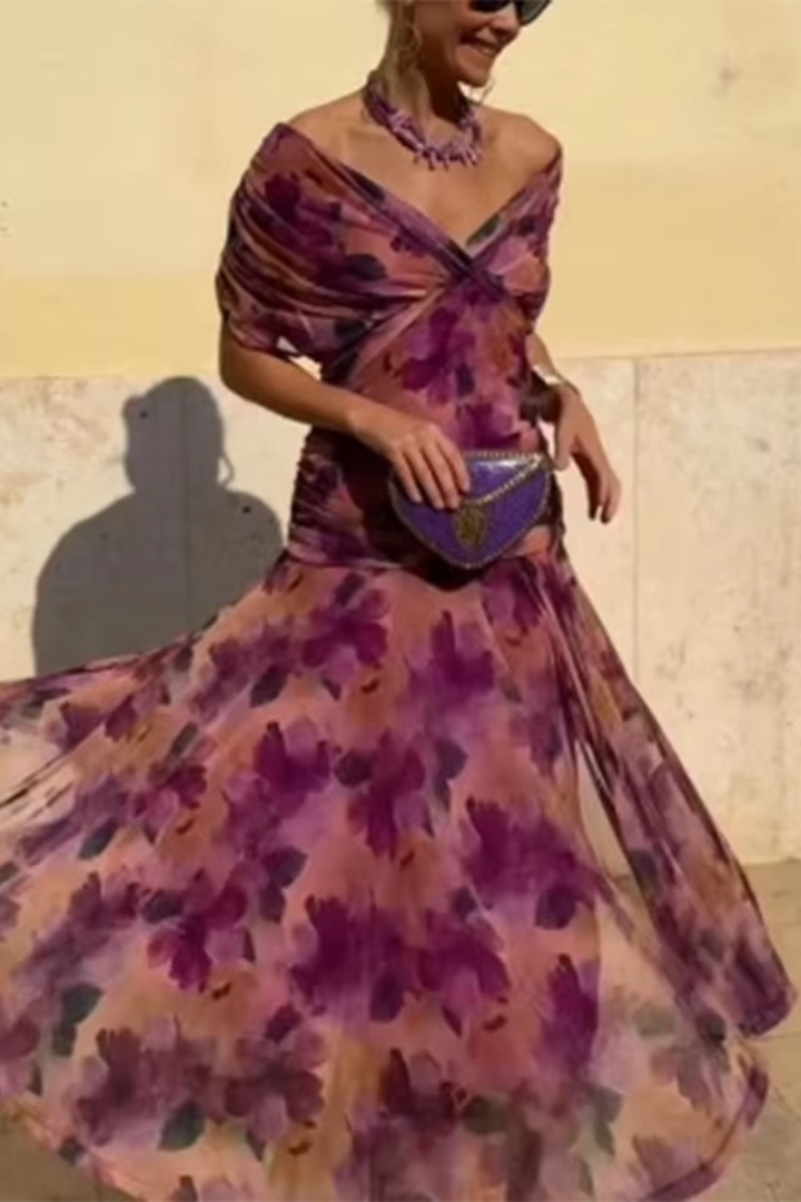 Eloísa™ - Long Floral Dress