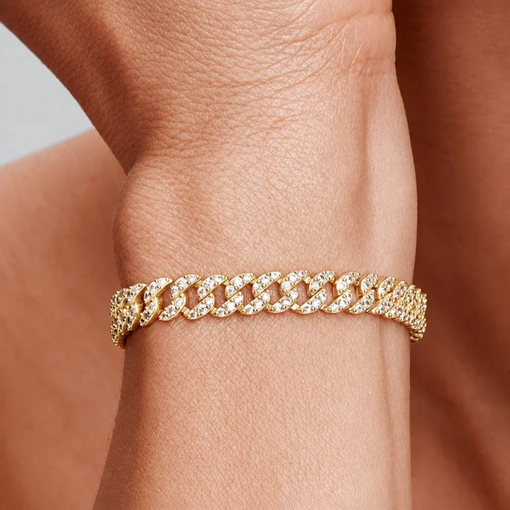Majestic Paved Cuban Bracelet