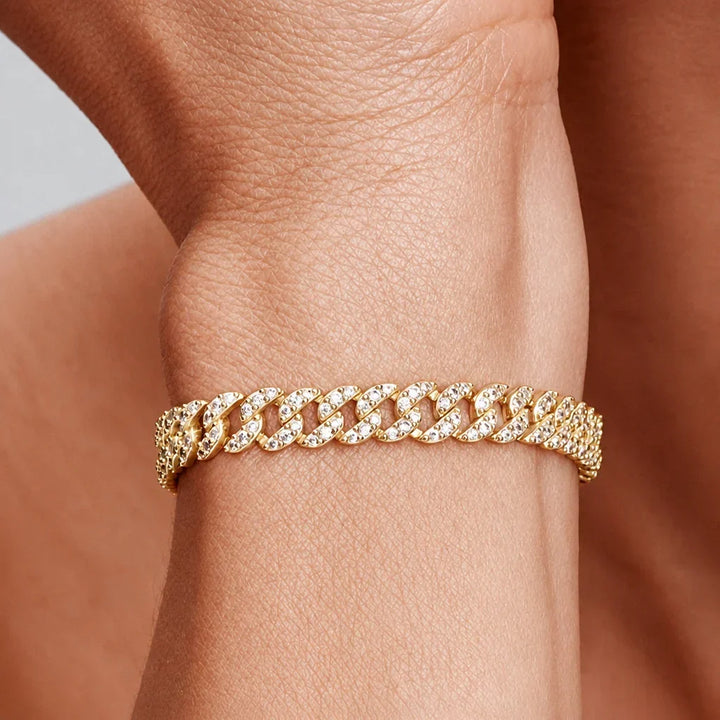 Majestic Paved Cuban Bracelet