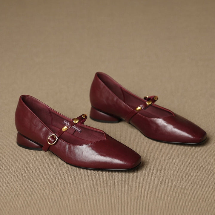 Zyra - Genuine Leather Flats