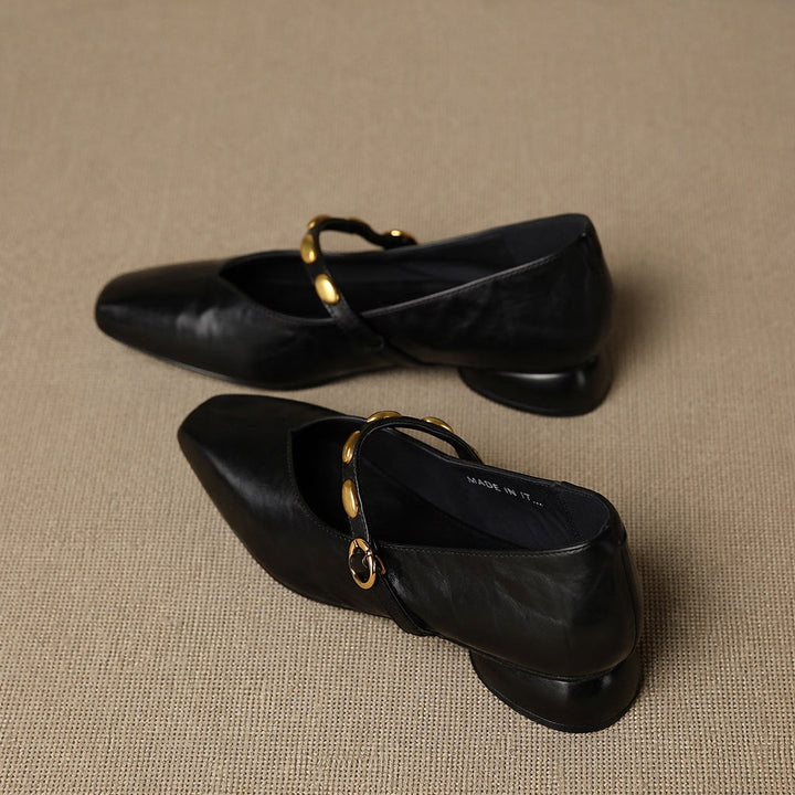 Zyra - Genuine Leather Flats