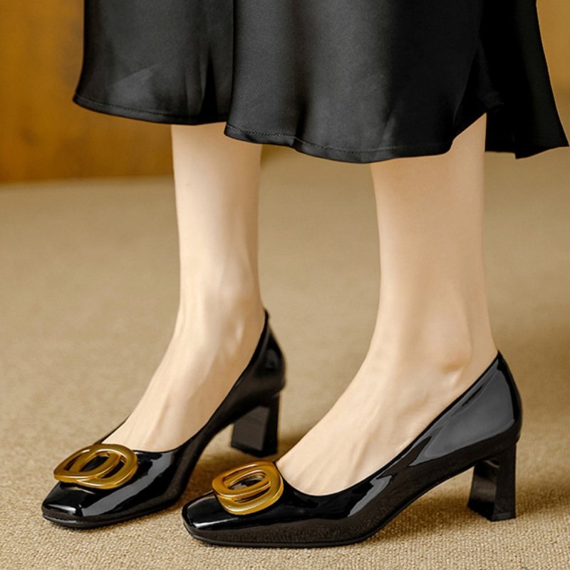 Tyra - Leather Heels