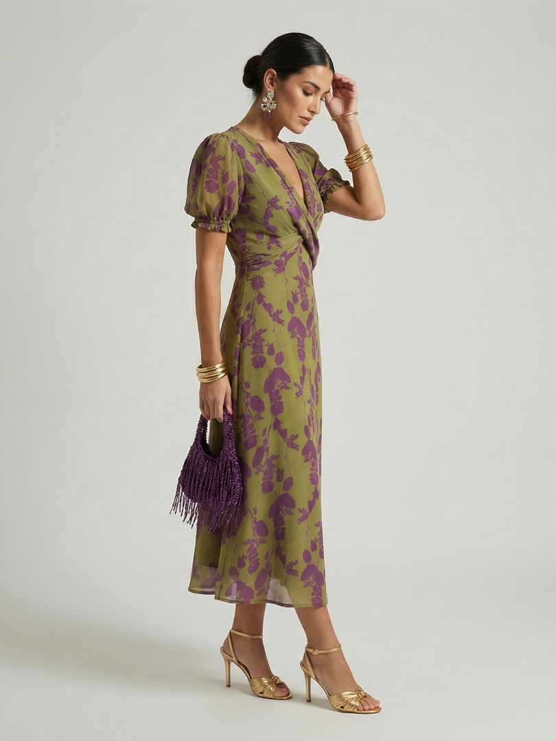Isla - Relaxed Floral Midi Dress