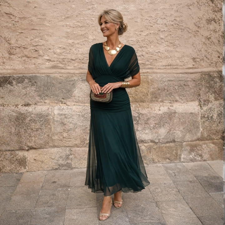 Morgan - Elegant Green Dress