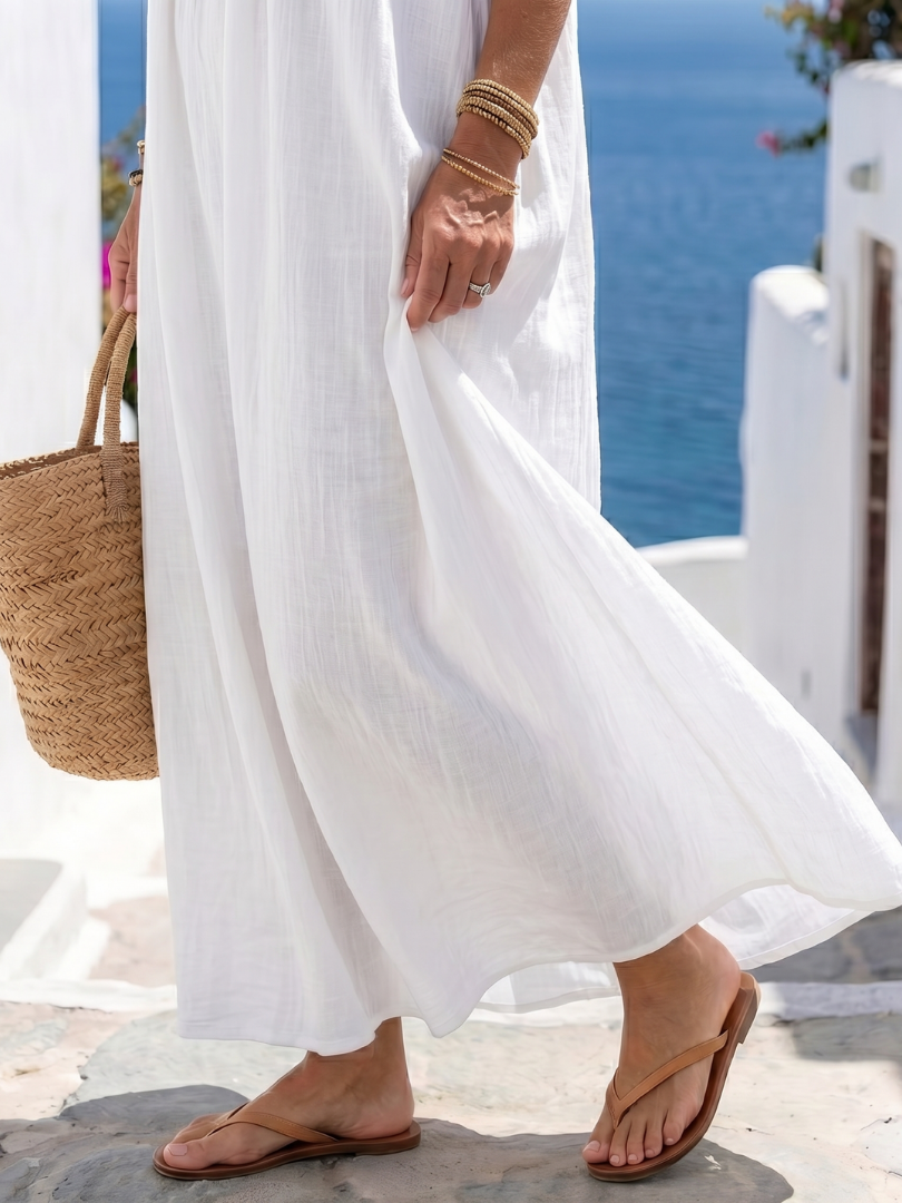 Keira - Natural Flowing Dress