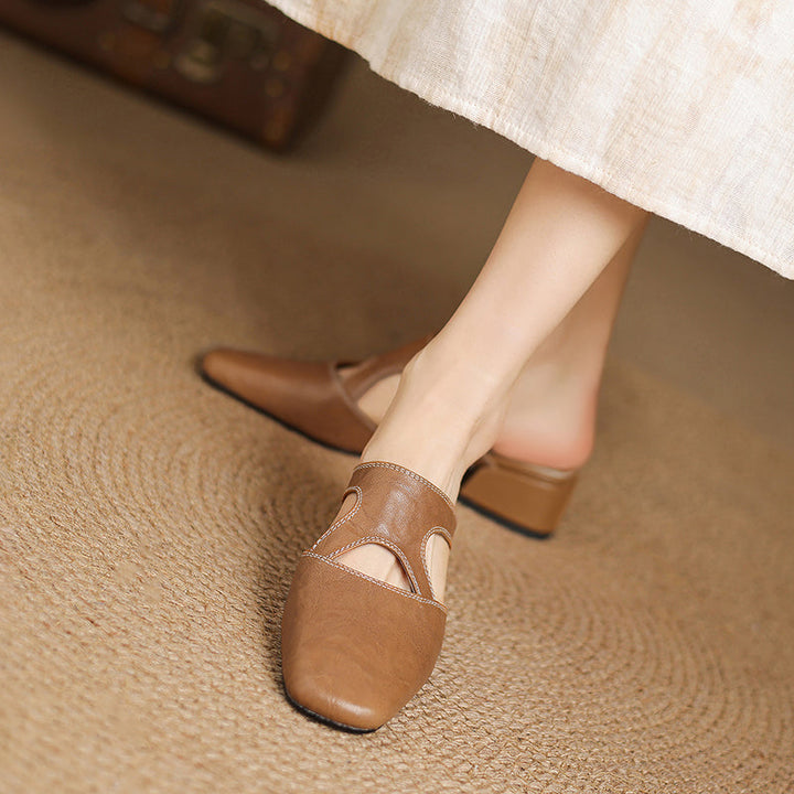 Dessa - Genuine Leather Mules