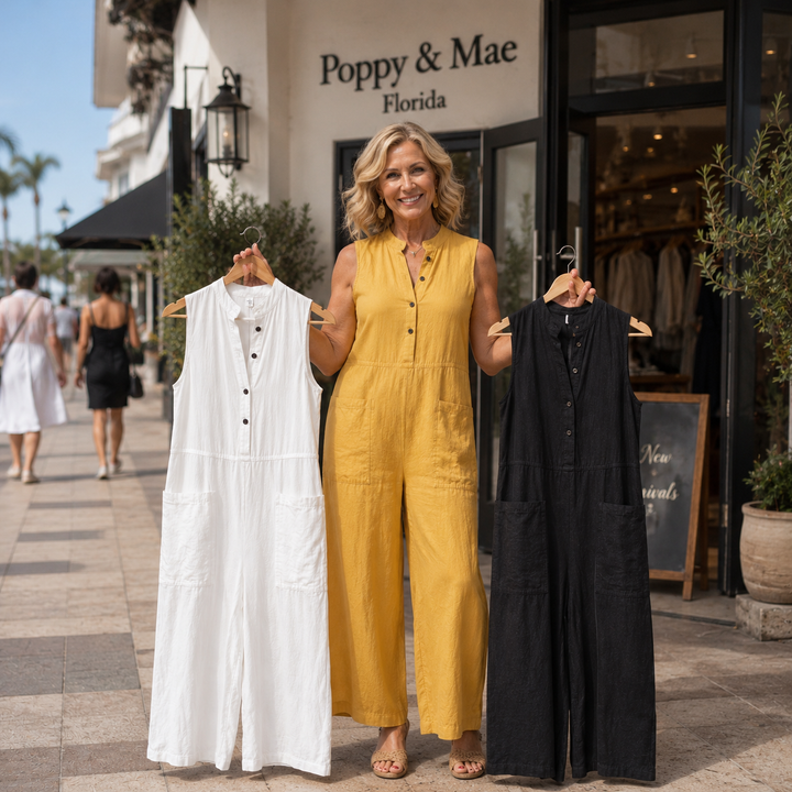 Lucy - Elegant Sleeveless Jumpsuit