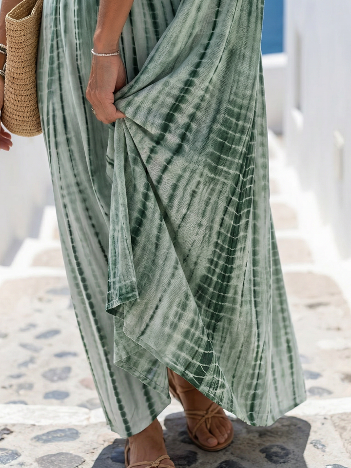 Karys - Casual Fit Soft Dye Midi Dress