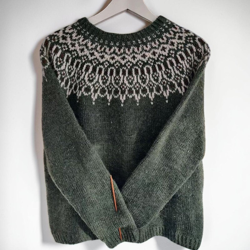 Fara - Jacquard Sweater