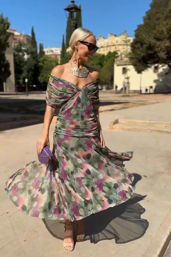 Eloísa™ - Long Floral Dress