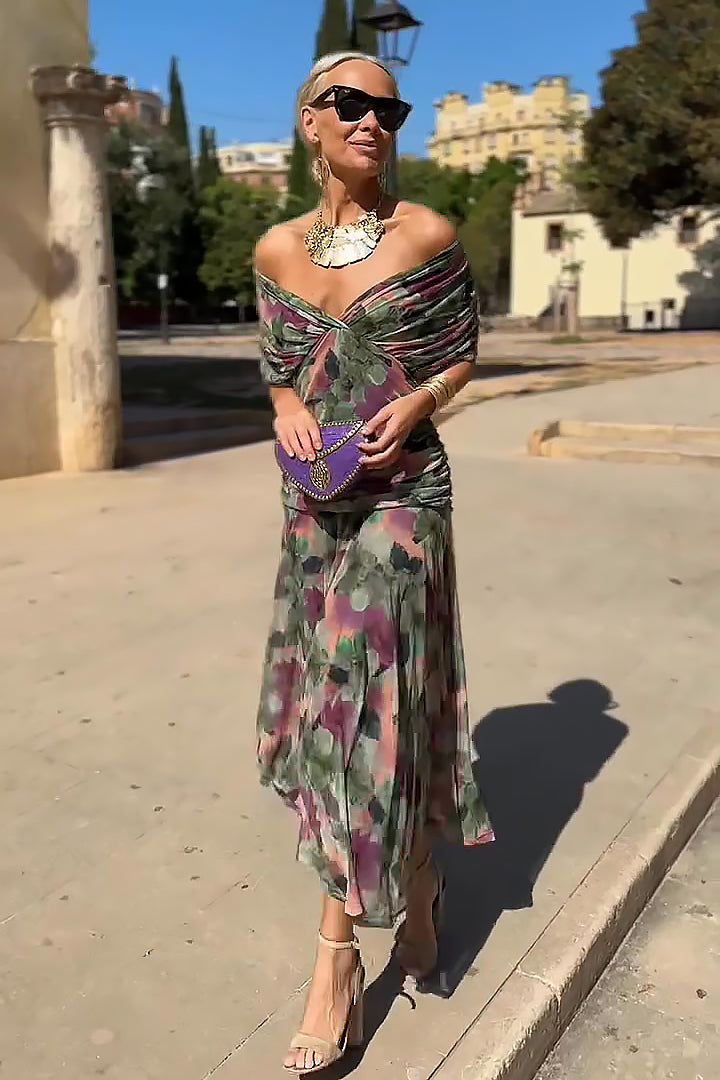 Eloísa™ - Long Floral Dress