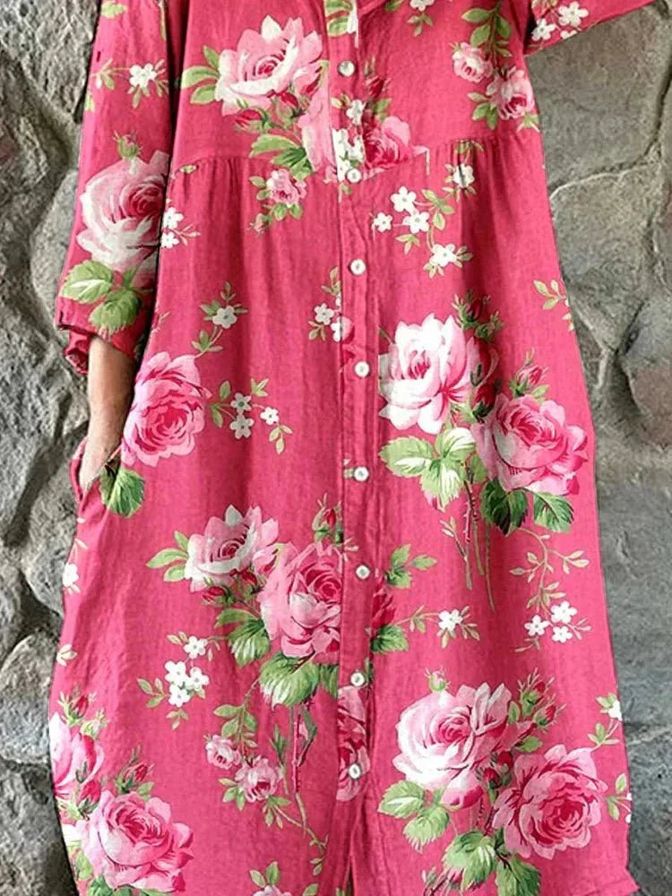 Maddie™ – Art Floral Dress