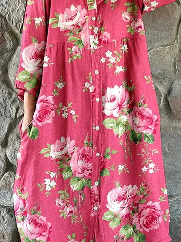 Maddie™ – Art Floral Dress