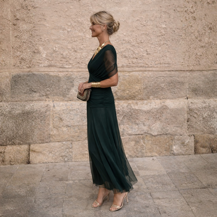 Morgan - Elegant Green Dress