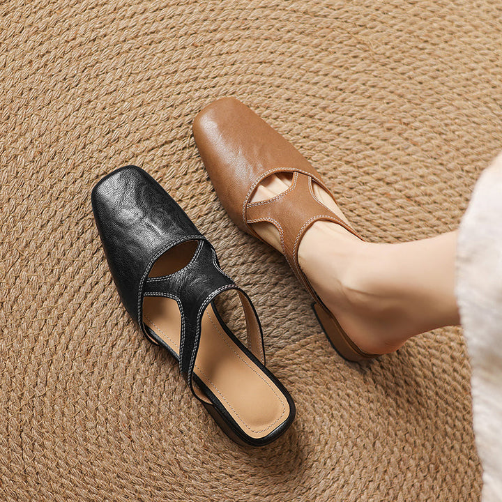 Dessa - Genuine Leather Mules