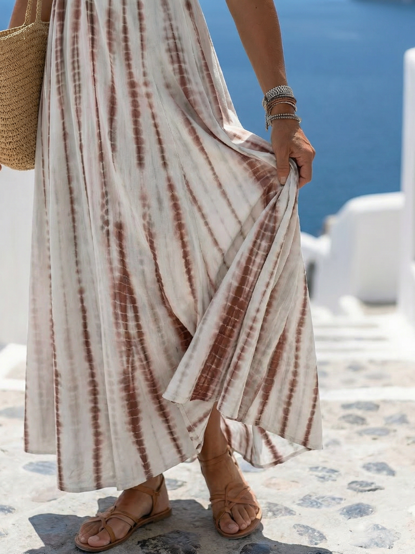Karys - Casual Fit Soft Dye Midi Dress