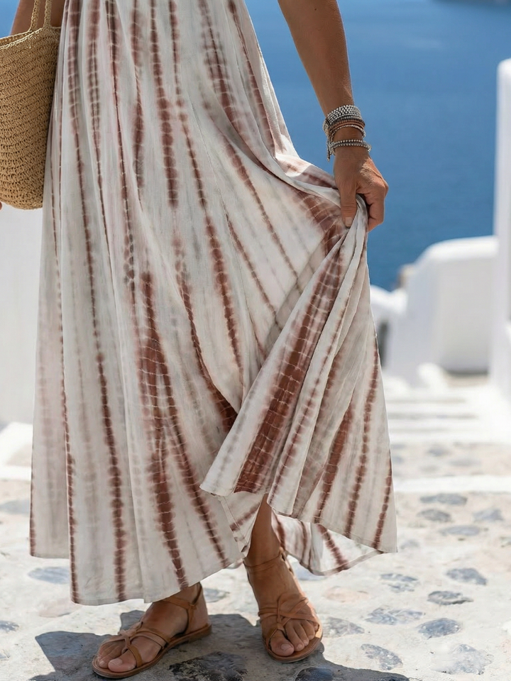 Karys - Casual Fit Soft Dye Midi Dress