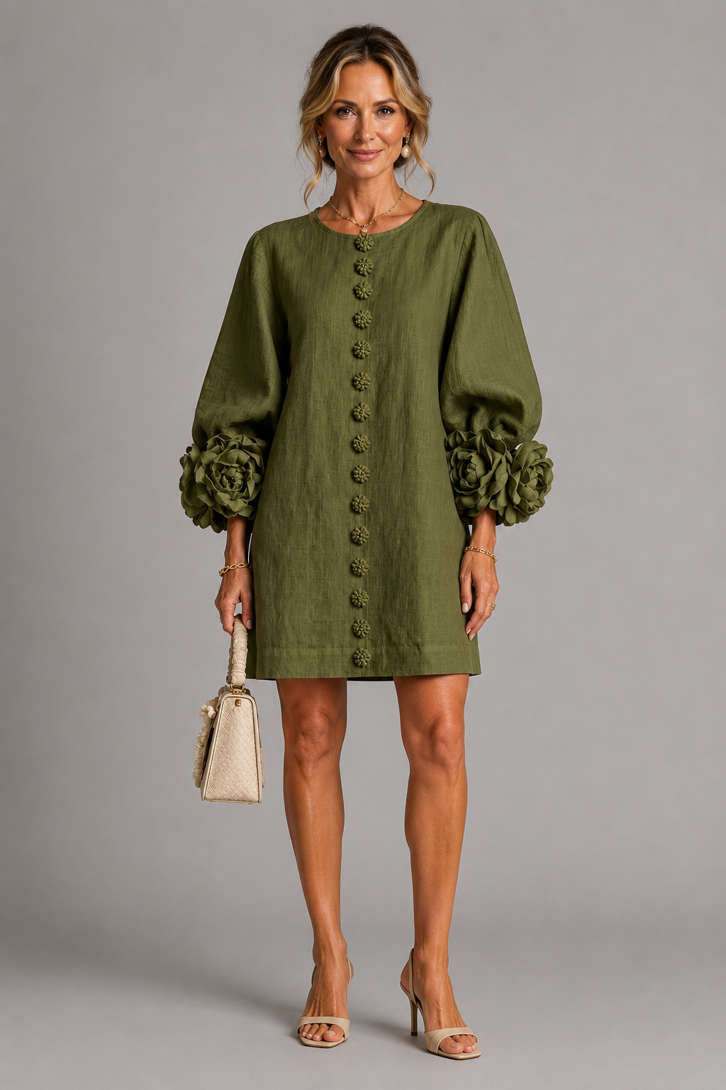 Iris Flower Dress