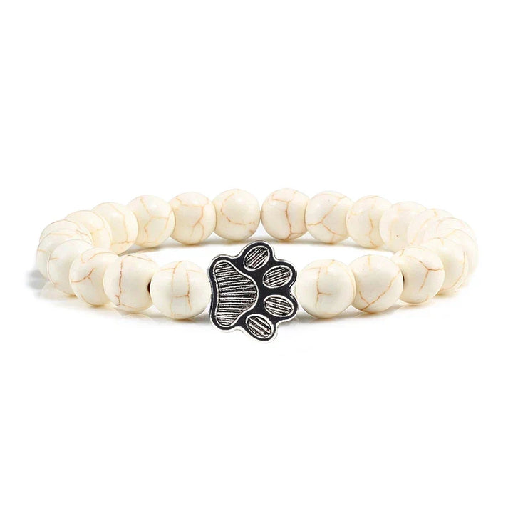Crystal Paw Beaded Bracelet
