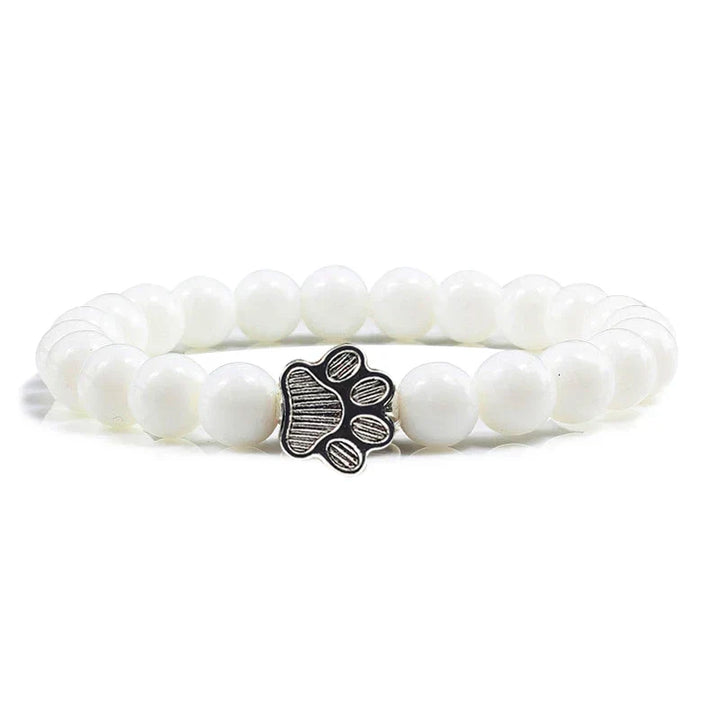 Crystal Paw Beaded Bracelet