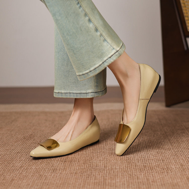 Lorea - Genuine Leather Flats