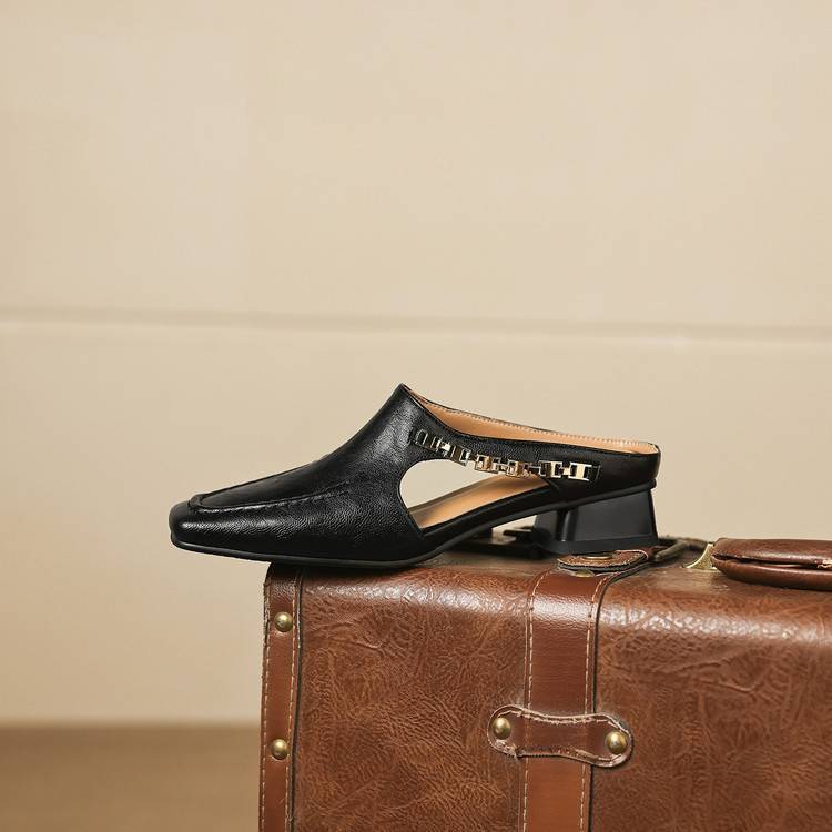 Vyla - Genuine Leather Mules