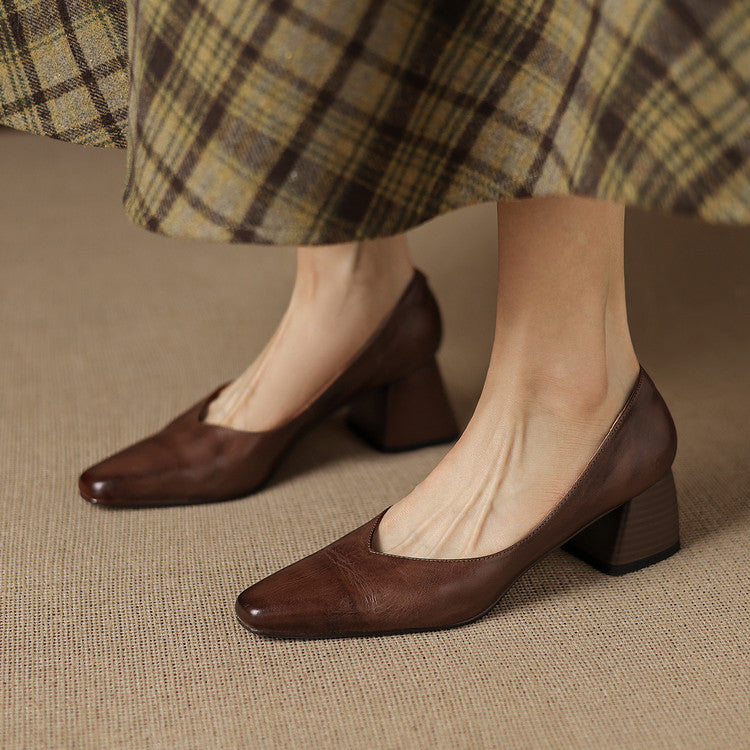 Zila - Genuine Leather Heels