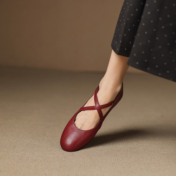 Zeor - Genuine Leather Flats