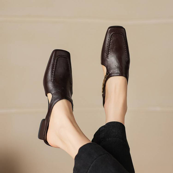 Vyla - Genuine Leather Mules
