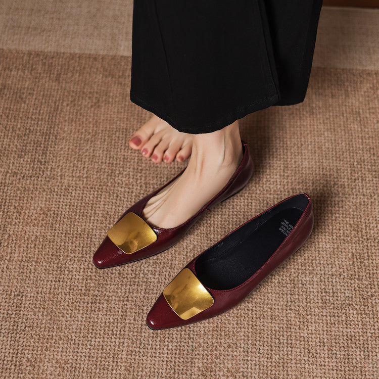 Lorea - Genuine Leather Flats