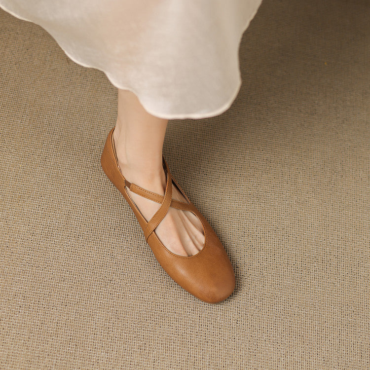 Zeor - Genuine Leather Flats