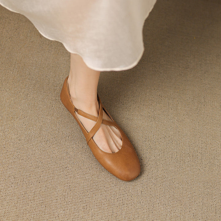 Zeor - Genuine Leather Flats