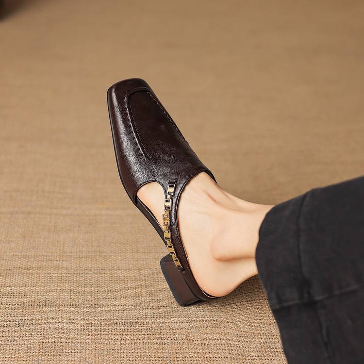 Vyla - Genuine Leather Mules
