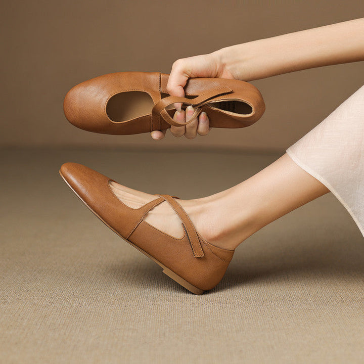 Zeor - Genuine Leather Flats