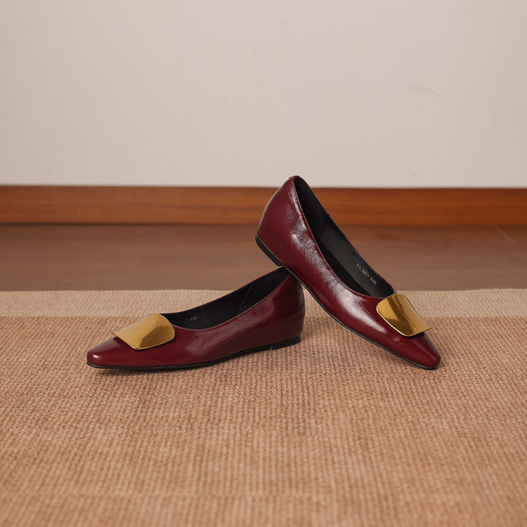 Lorea - Genuine Leather Flats