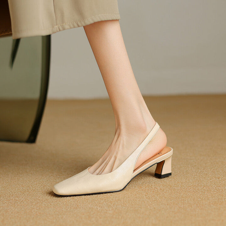 Ersa - Genuine Leather Slingbacks