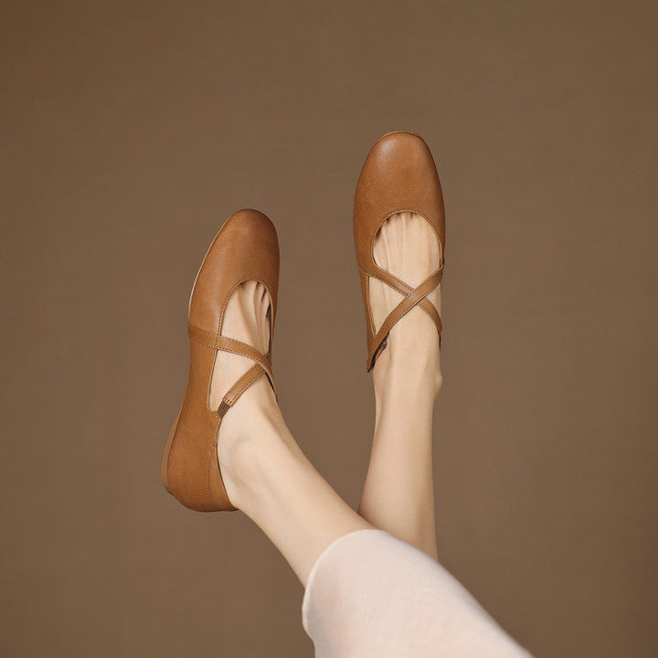 Zeor - Genuine Leather Flats