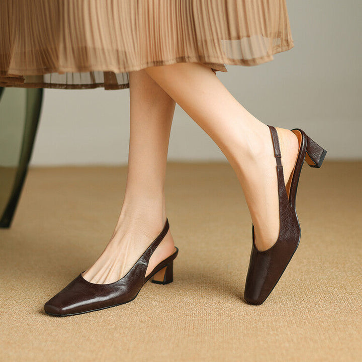 Ersa - Genuine Leather Slingbacks