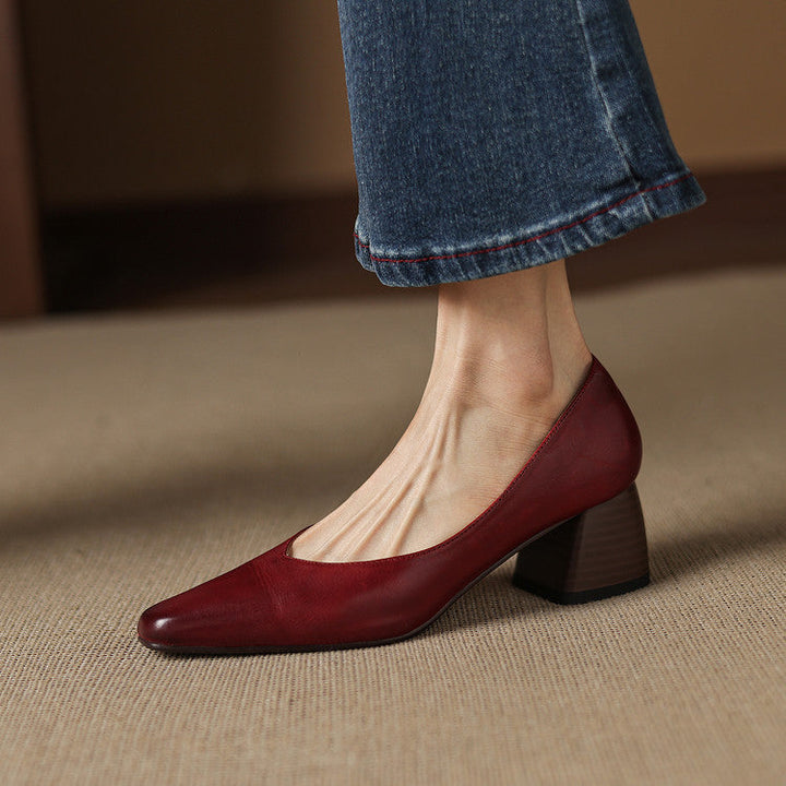 Zila - Genuine Leather Heels