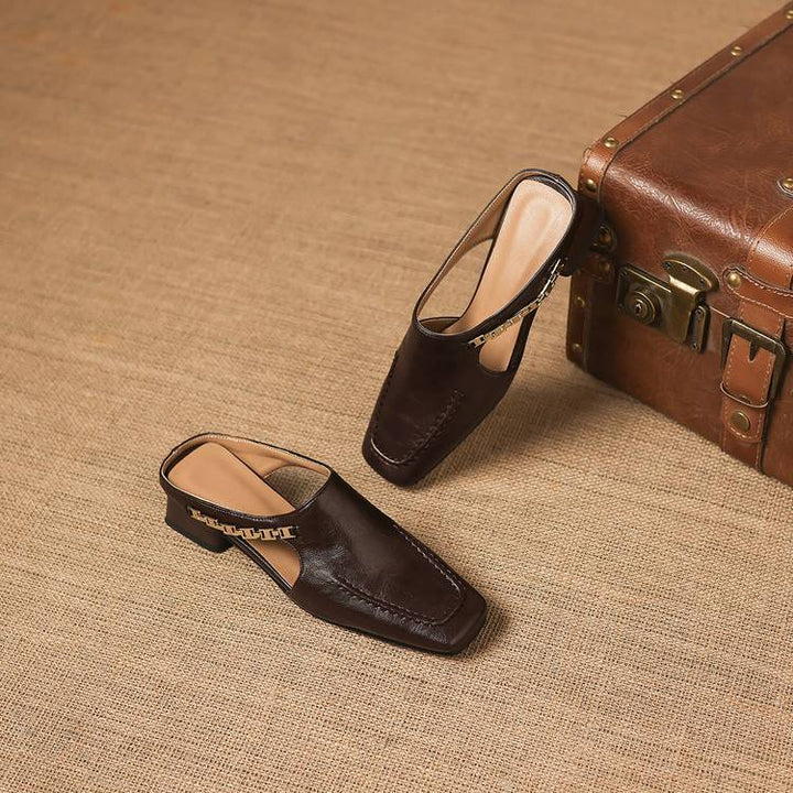 Vyla - Genuine Leather Mules