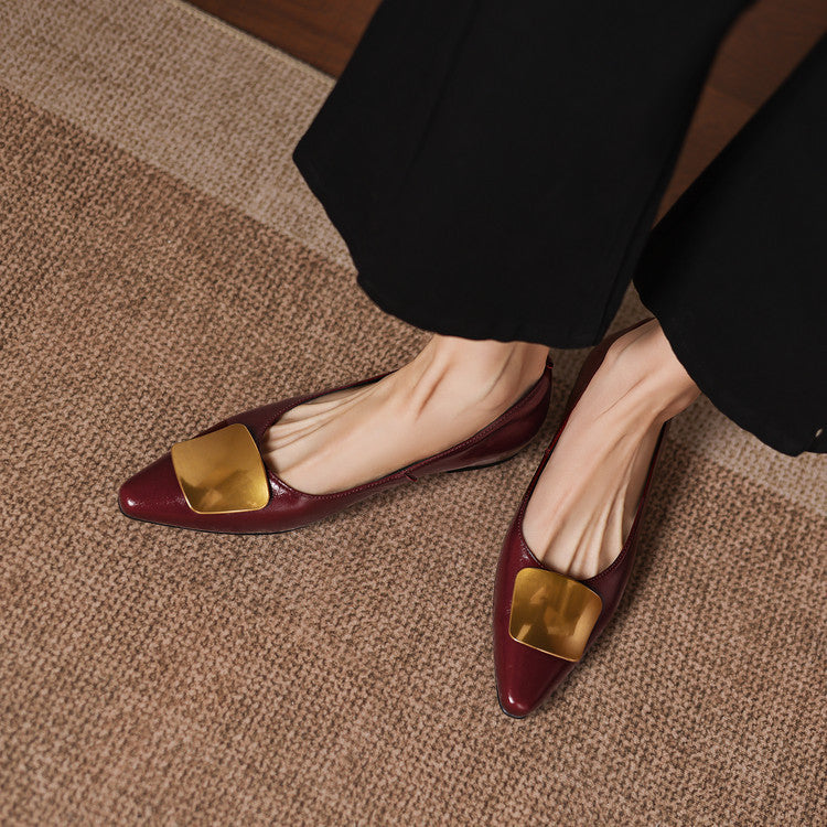 Lorea - Genuine Leather Flats