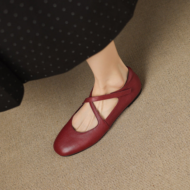 Zeor - Genuine Leather Flats